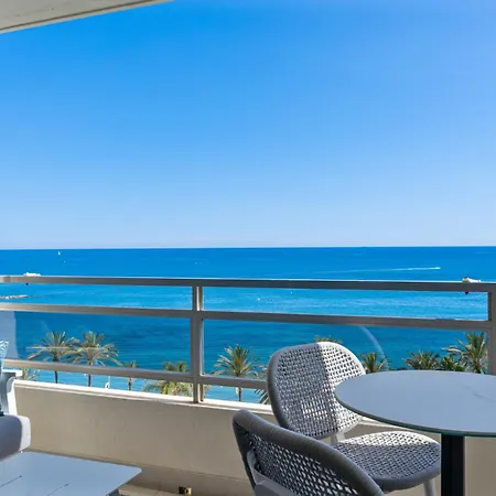 Beach Front Apartment With Pool Marbella Exterior photo